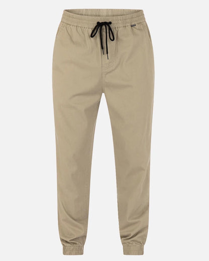 Icon Cuffed Leg Joggers in Khaki