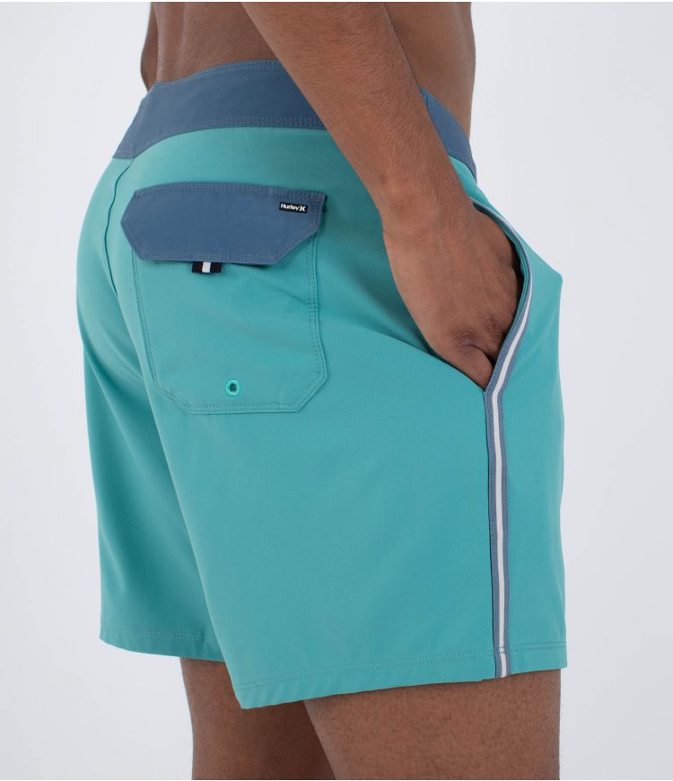 Phantom Eco Sessions 16" Boardshorts in Broken Jade