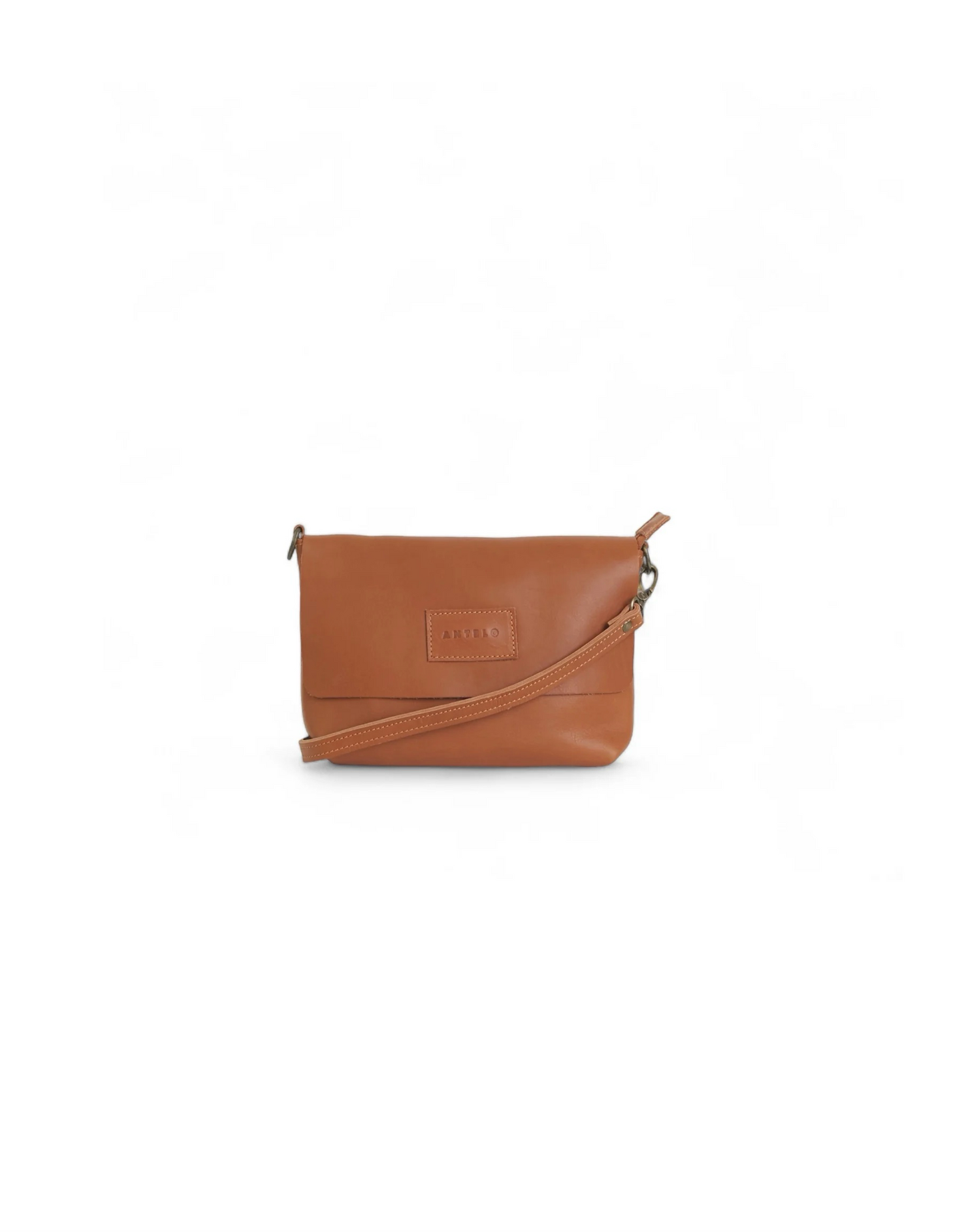 Jeanie Leather Crossbody in Cider