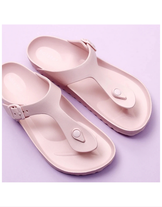 Coastal Sandal in Blush Pink