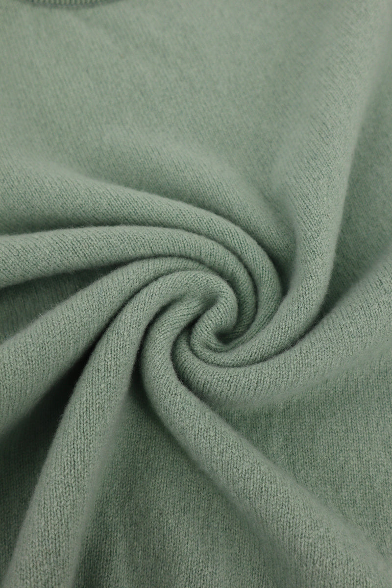 Lambswool Crewneck Sweater in Cool Mint