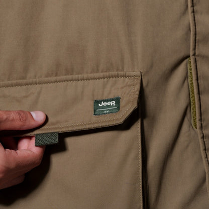 Travel Jacket in Uniform Green