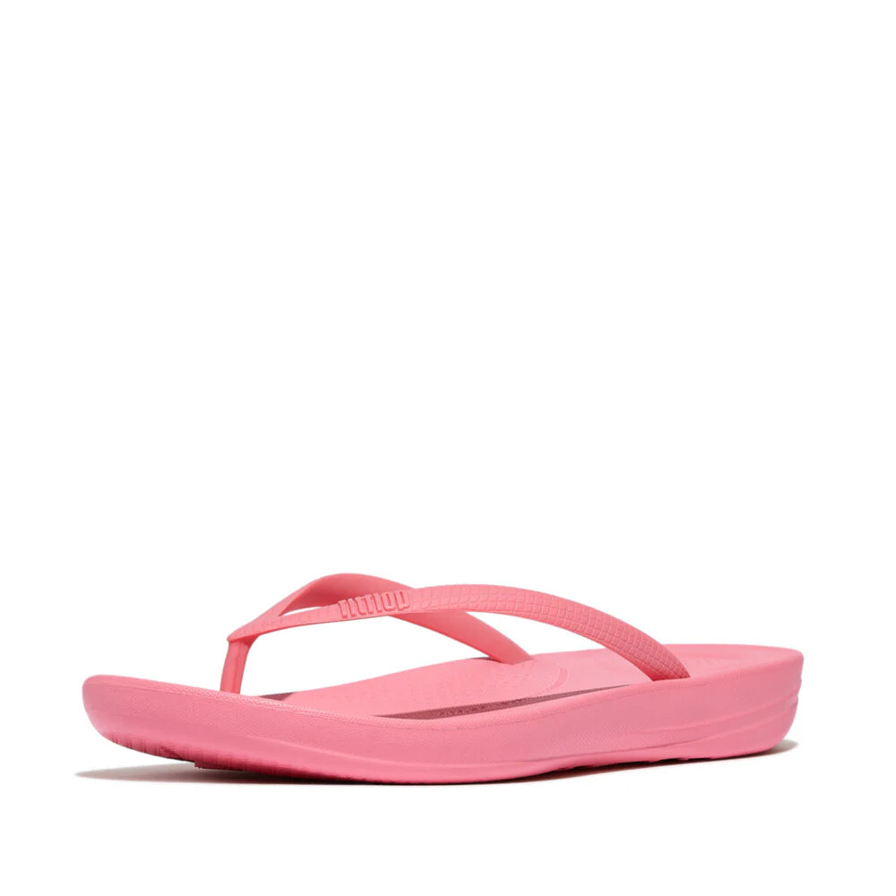 iQushion Ergonomic Flip Flops in Pink Perfect