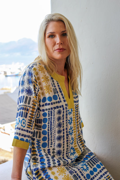 Naya Printed Tunic Dress