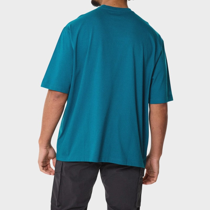 Experience More Oversized Fashion Tee in Teal