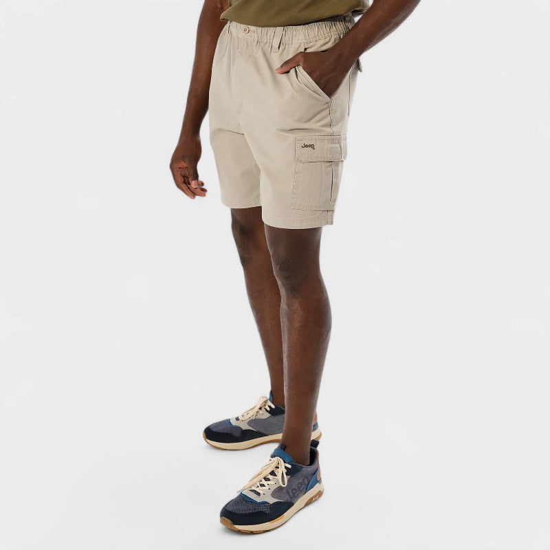 Hurricane 21cm Cargo Shorts in Khaki