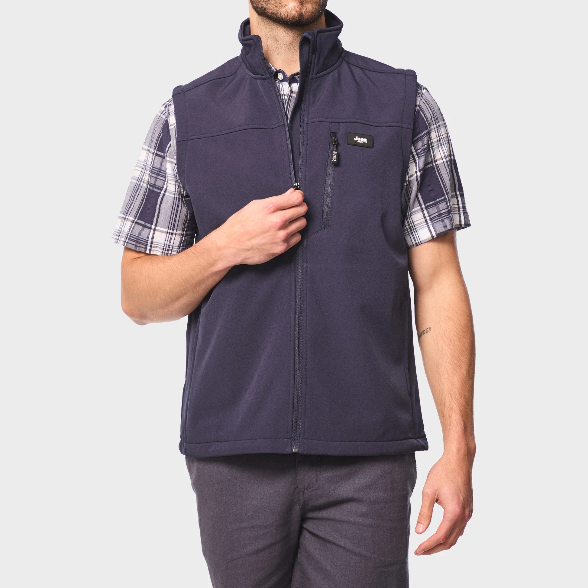 Softshell Gilet Jacket in Navy