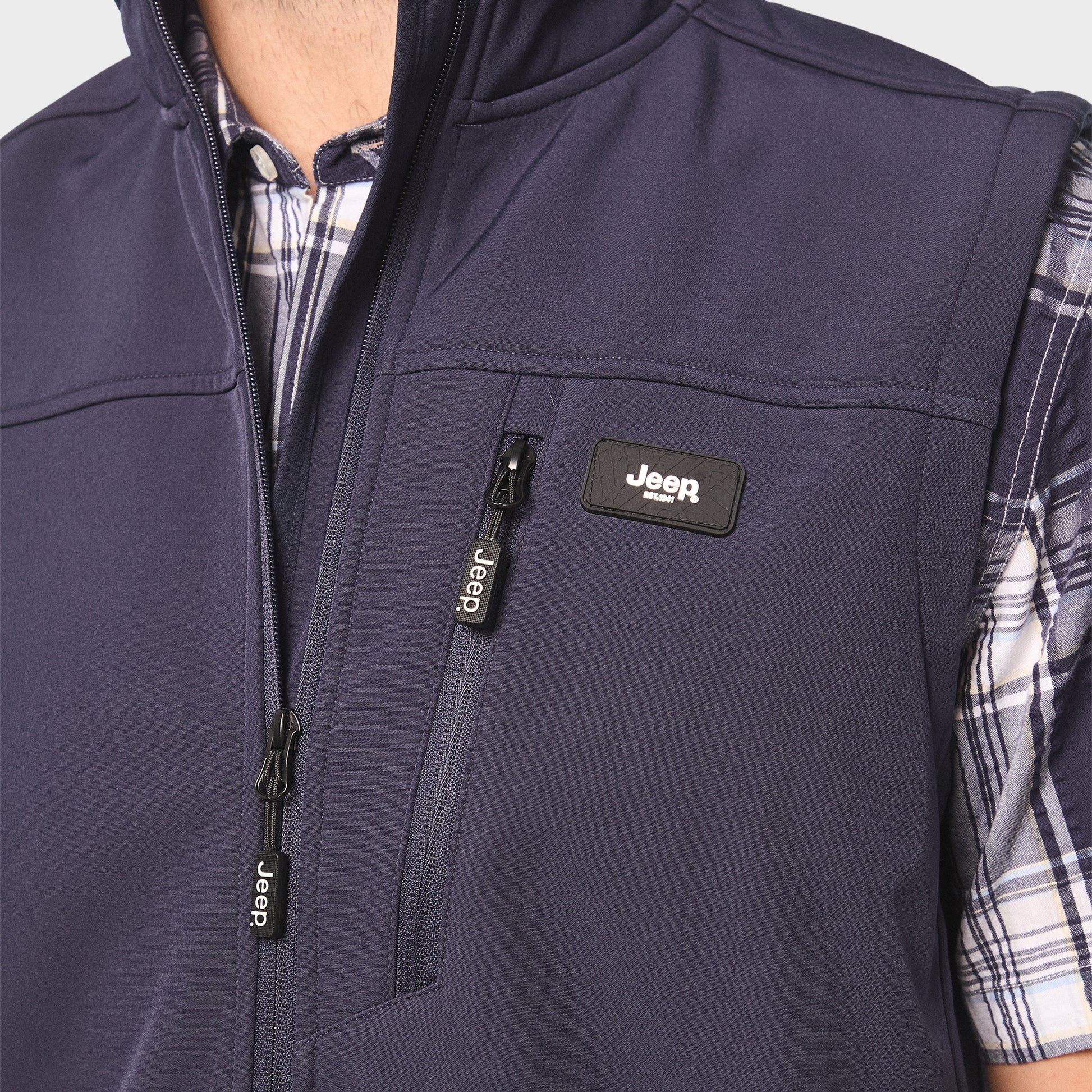 Softshell Gilet Jacket in Navy