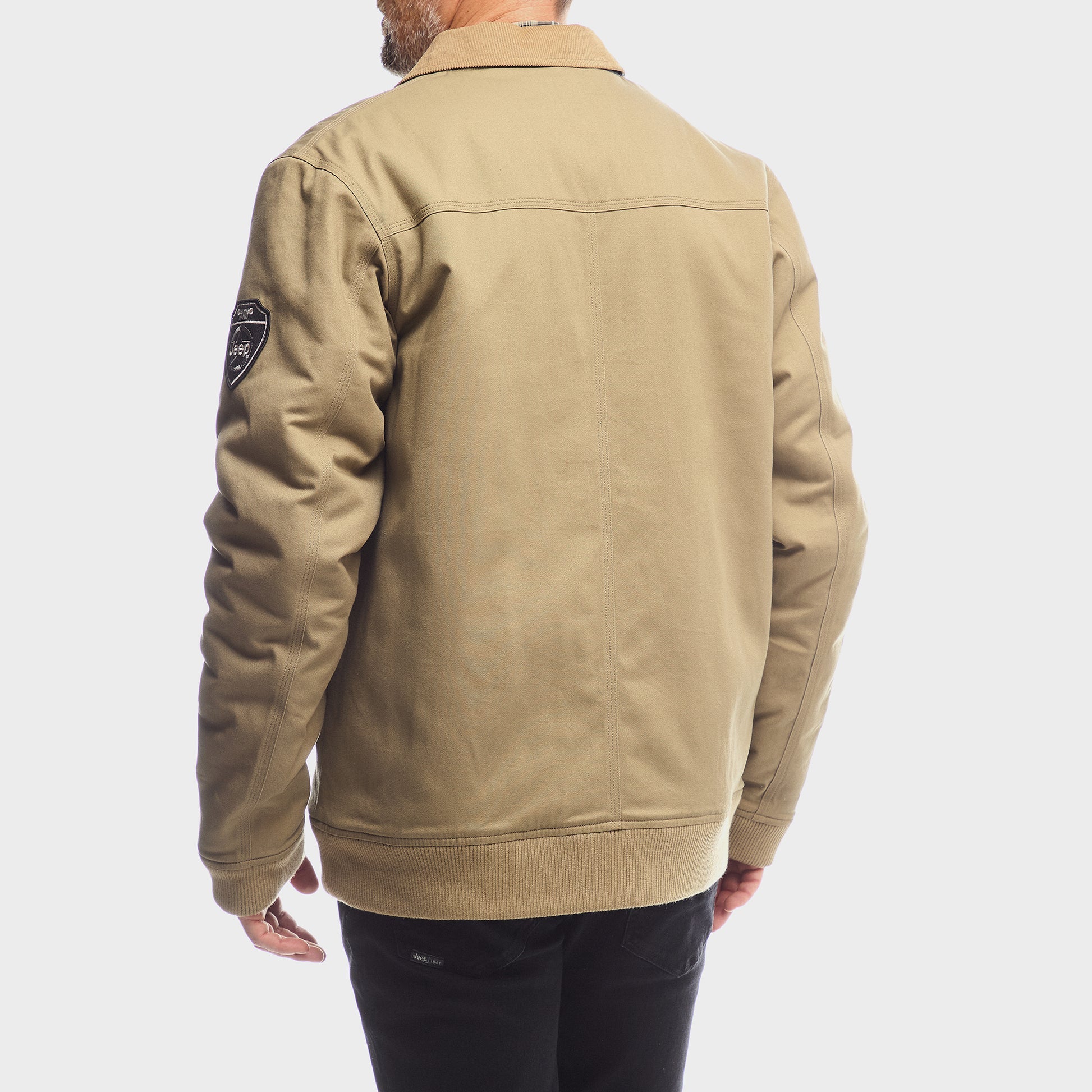 Trucker Jacket in Khaki