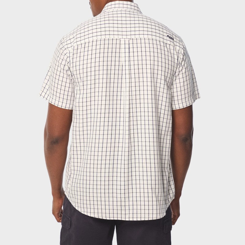Yarn Dye Windowpane Check Shirt
