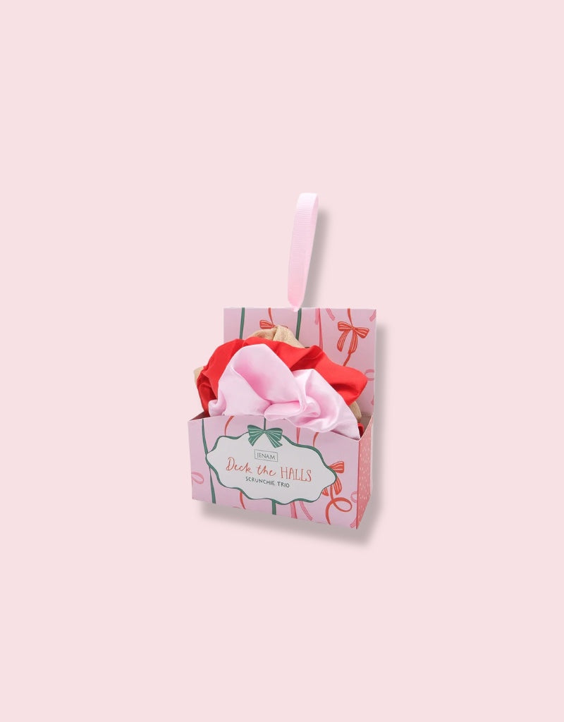 Bow Ho Ho -  Deck The Halls Scrunchie Set