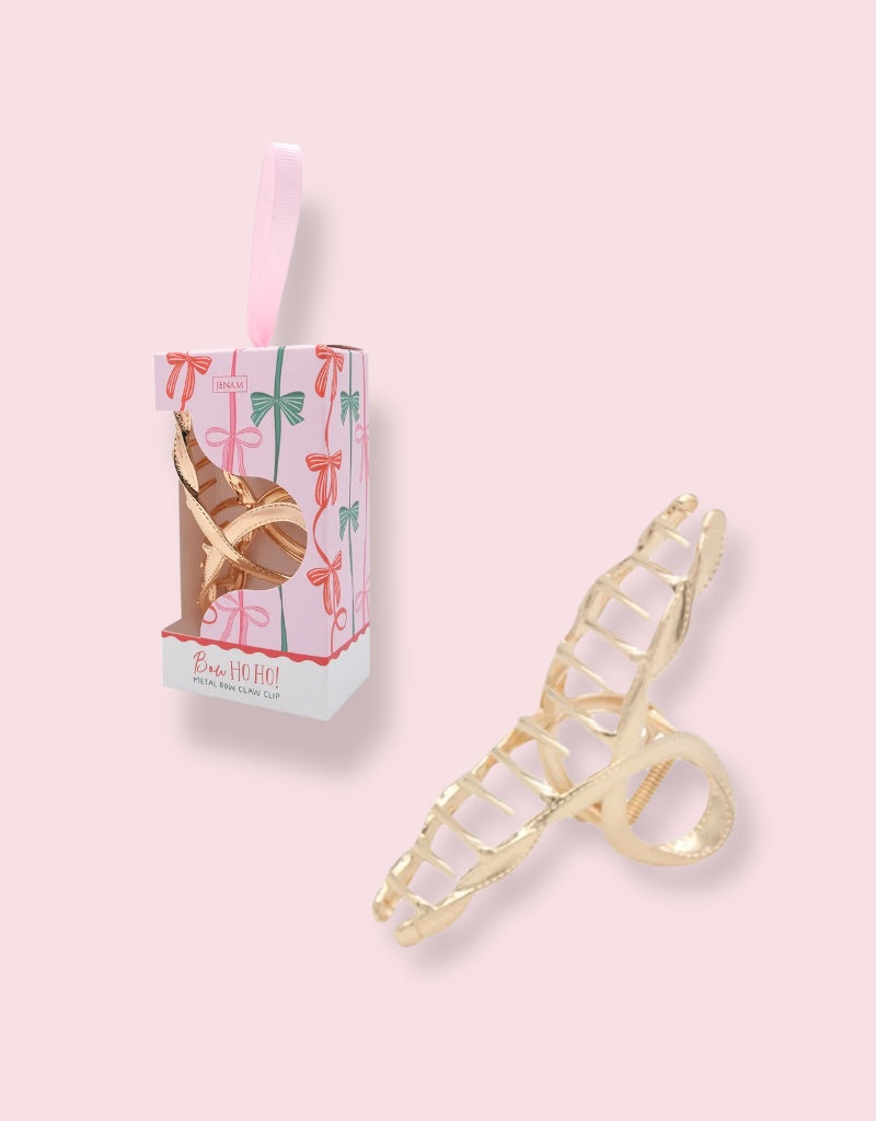 Bow Ho Ho - Metal Claw Clip