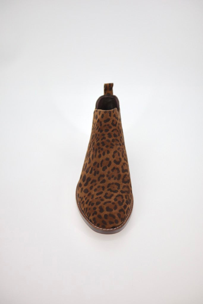 Aria Ankle Boot in Mocha Leopard