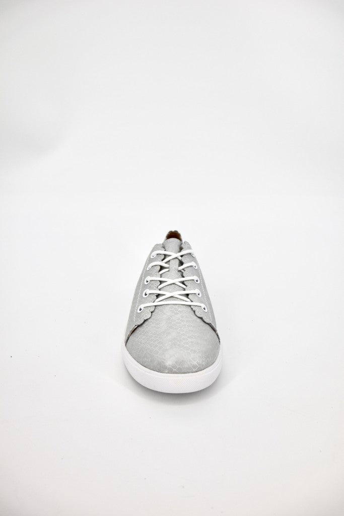 Chloe Slip On in Soft Grey Animal