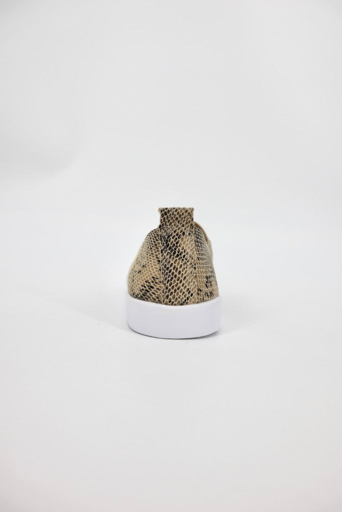 Fran Slip On in Walnut Snake