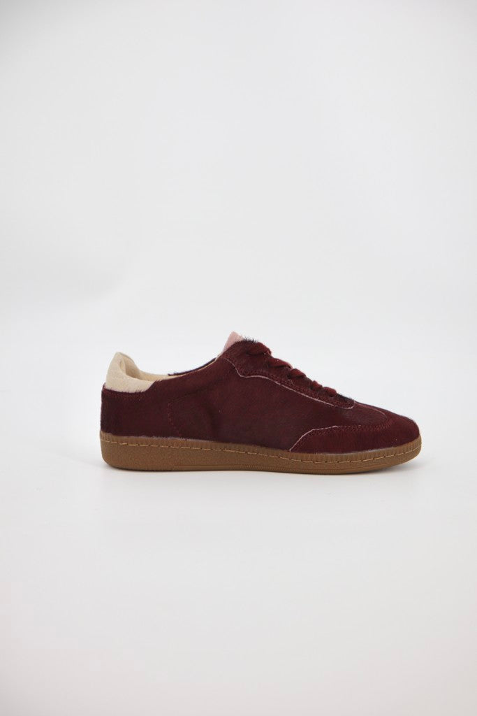 Shiloh Sneaker in Burgundy