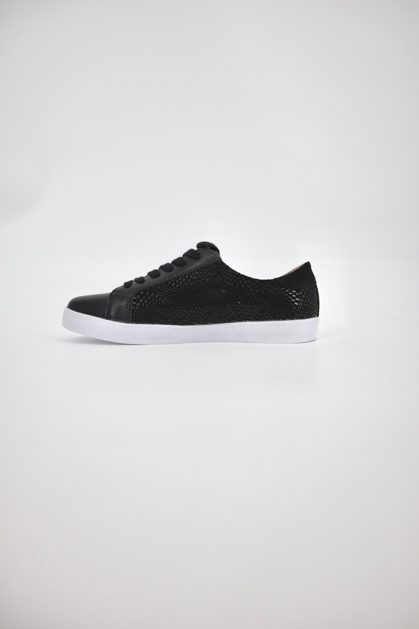 Sydney Sneaker in Black Snake