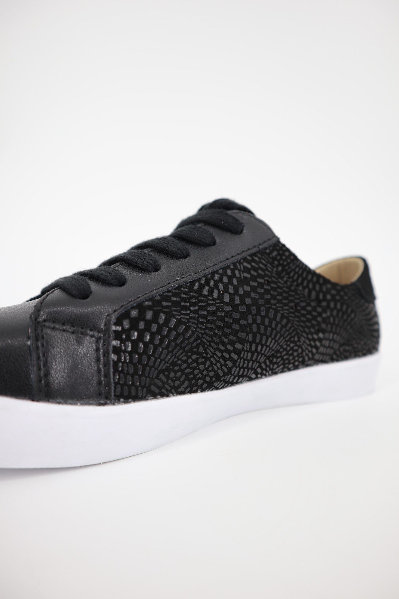 Sydney Sneaker in Black Snake
