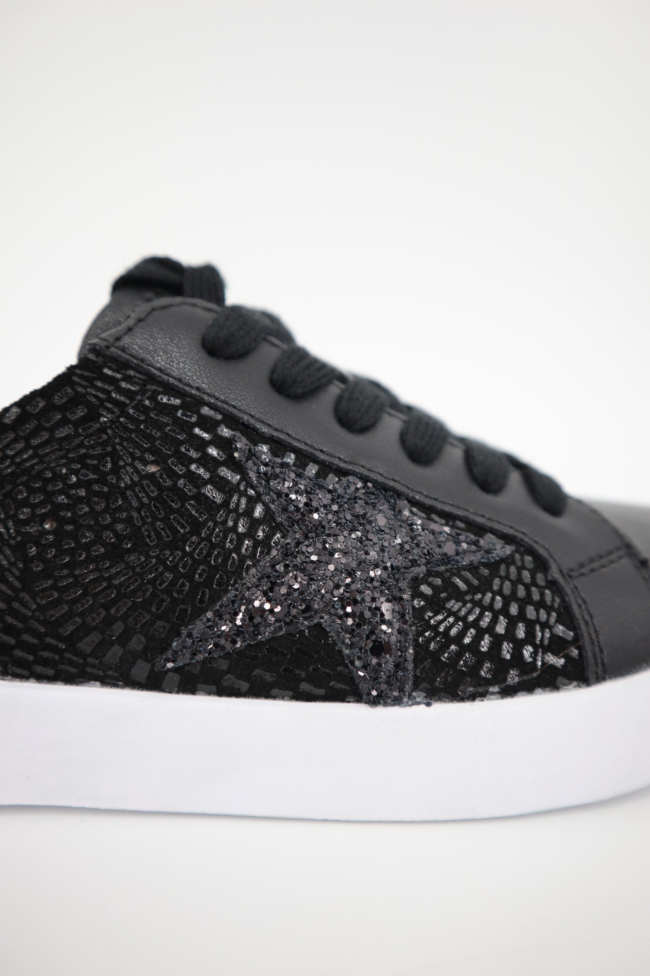 Sydney Sneaker in Black Snake