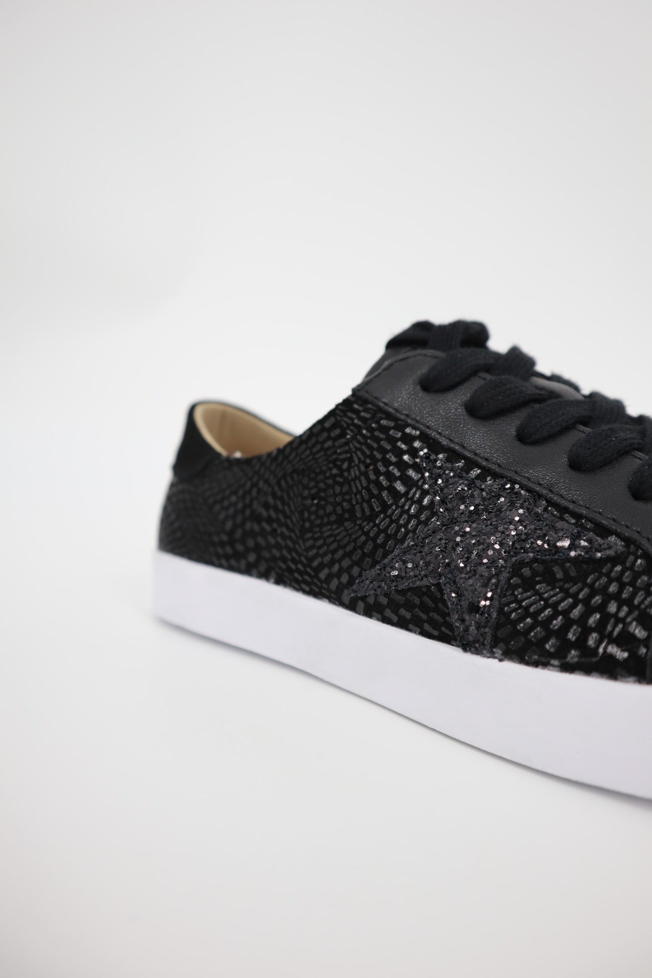 Sydney Sneaker in Black Snake