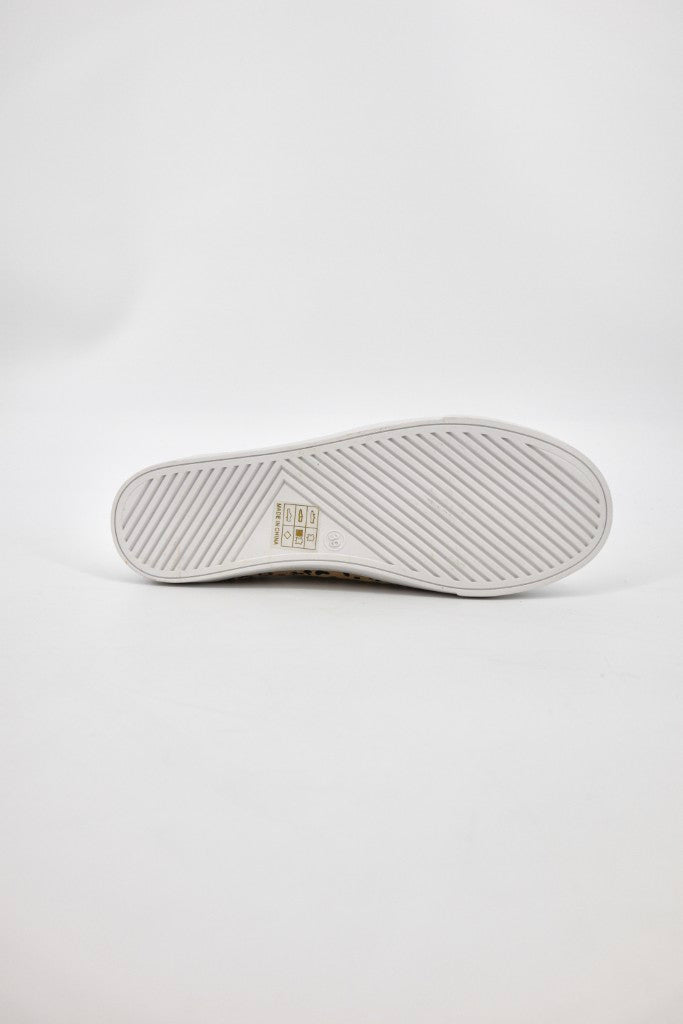 Vicki Sneaker in White Leopard