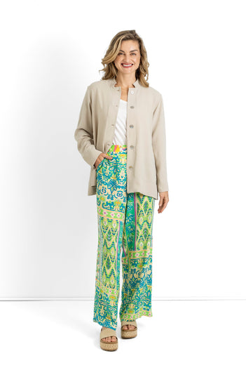 Kim Wide Leg Pants in Jaipur Dreams