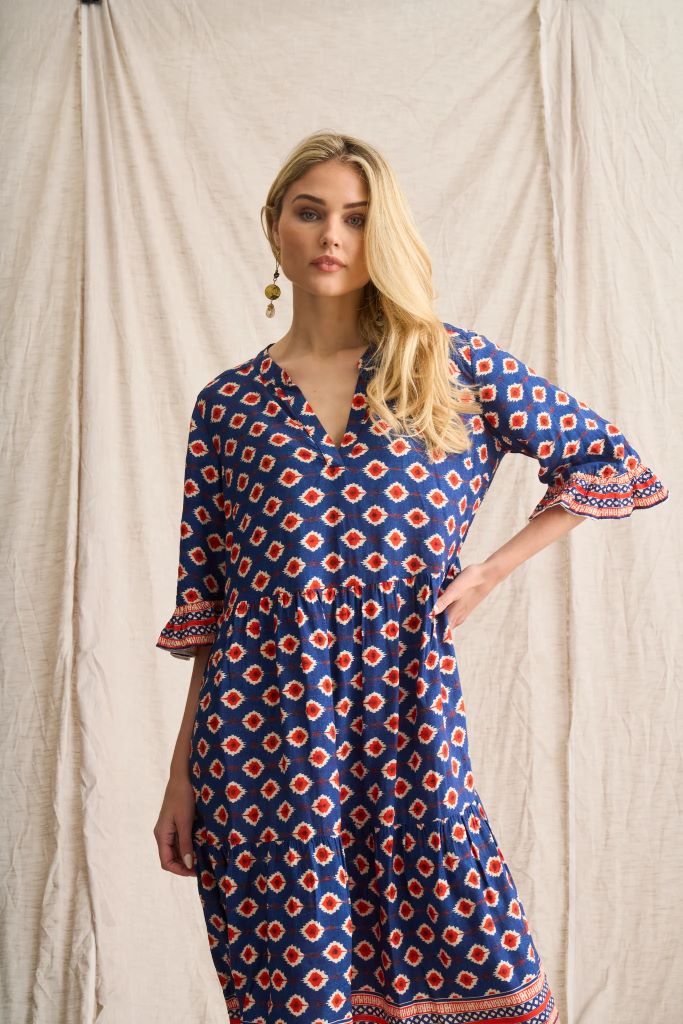 Millie Easy Tunic in Blue