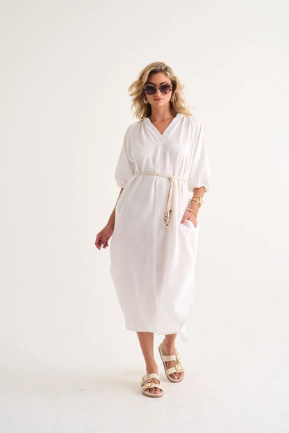 Jenny Easy Wear Tunic in White