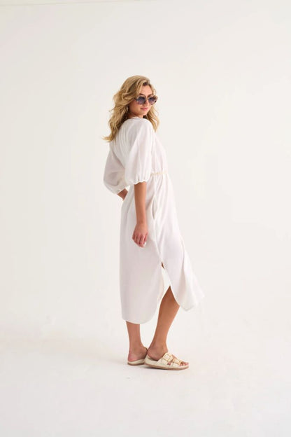 Jenny Easy Wear Tunic in White