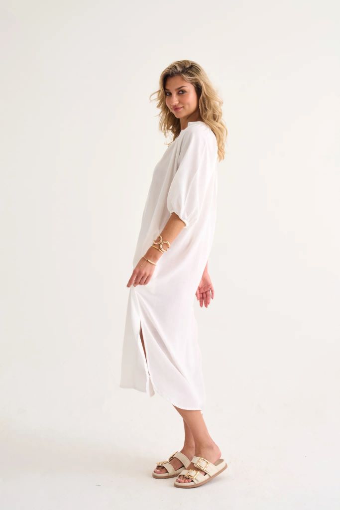 Jenny Easy Wear Tunic in White