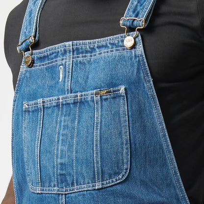Denim Dungaree's in Mid Shade