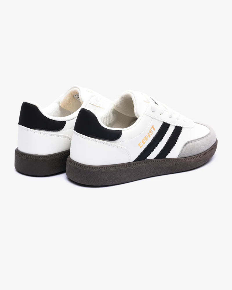 Ness Shoe in White / Black / Dark Gum