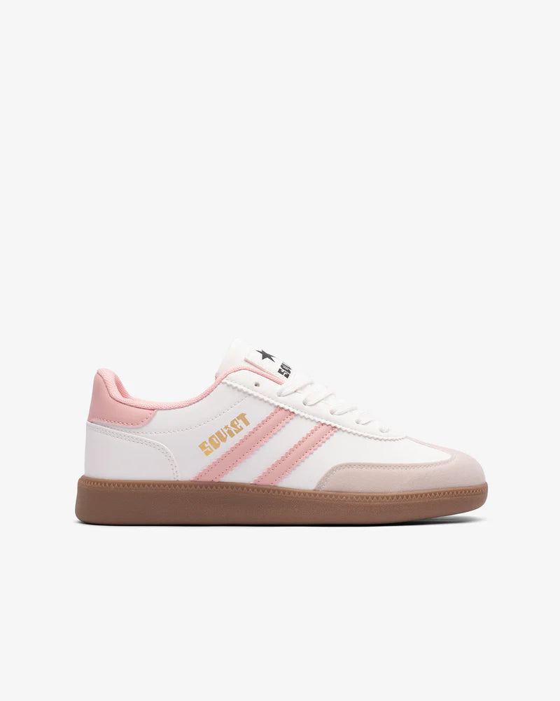 Ness Shoe in White / Pink / Gum