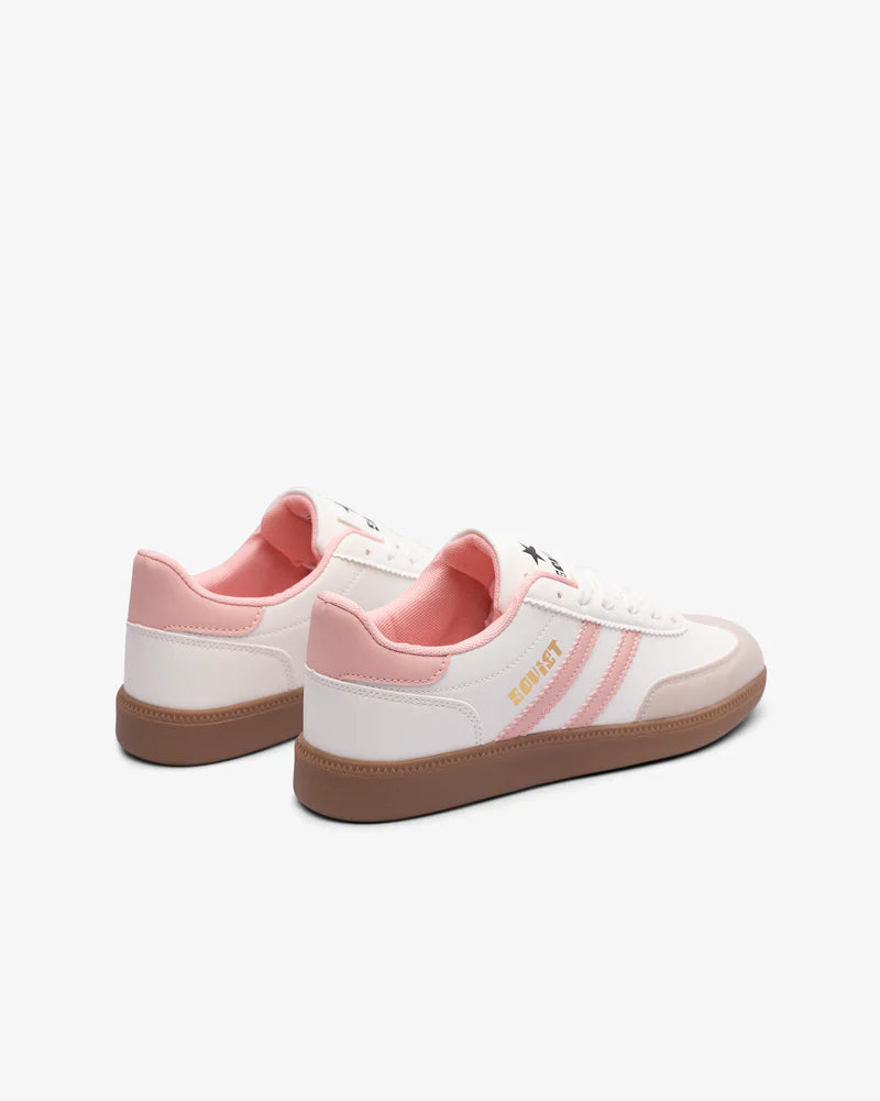 Ness Shoe in White / Pink / Gum