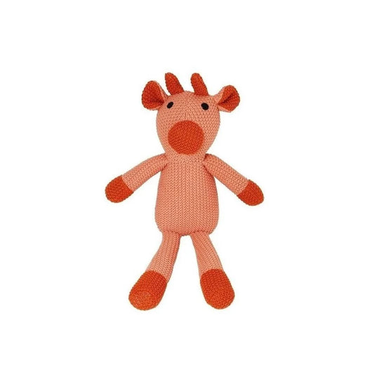 Moo-moo Cotton Knit Stuffie