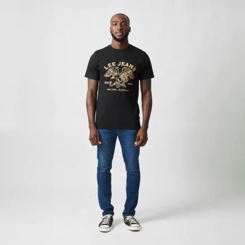Kansas Bold SS Tee in Black