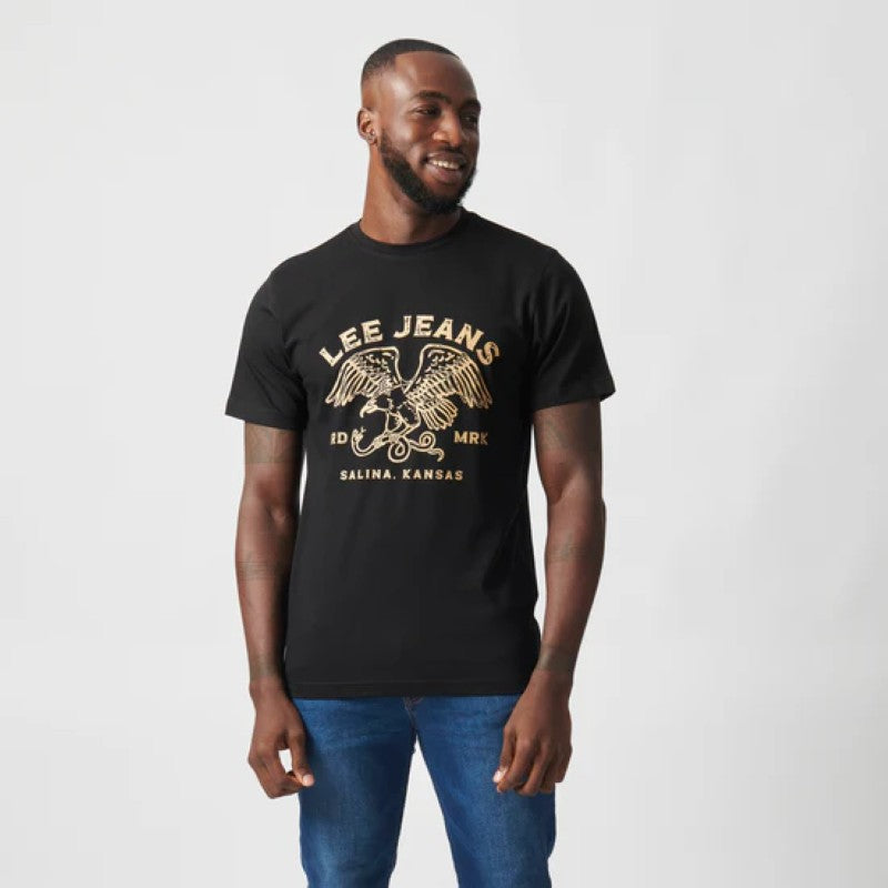 Kansas Bold SS Tee in Black