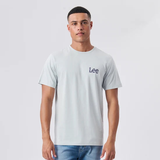 Wobbly SS Tee in Tin Grey