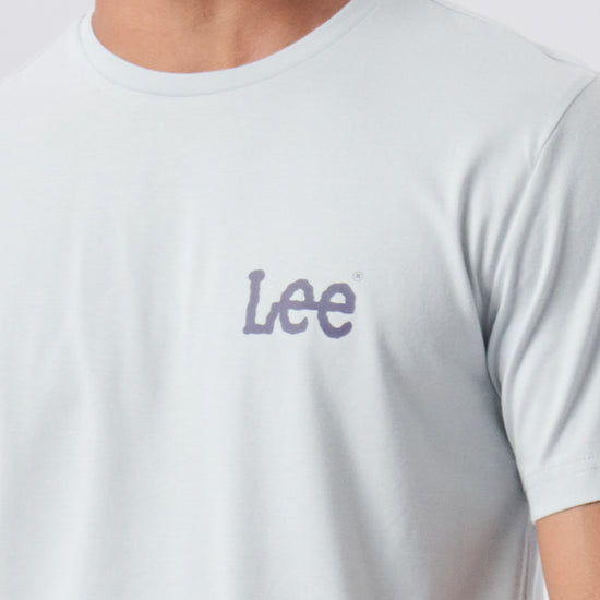 Wobbly SS Tee in Tin Grey