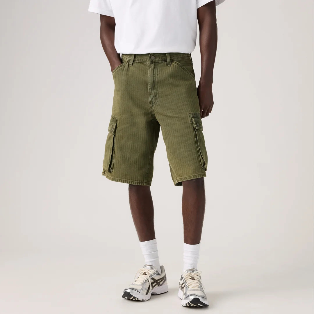478 Baggy Shorts in Forest Badge OD