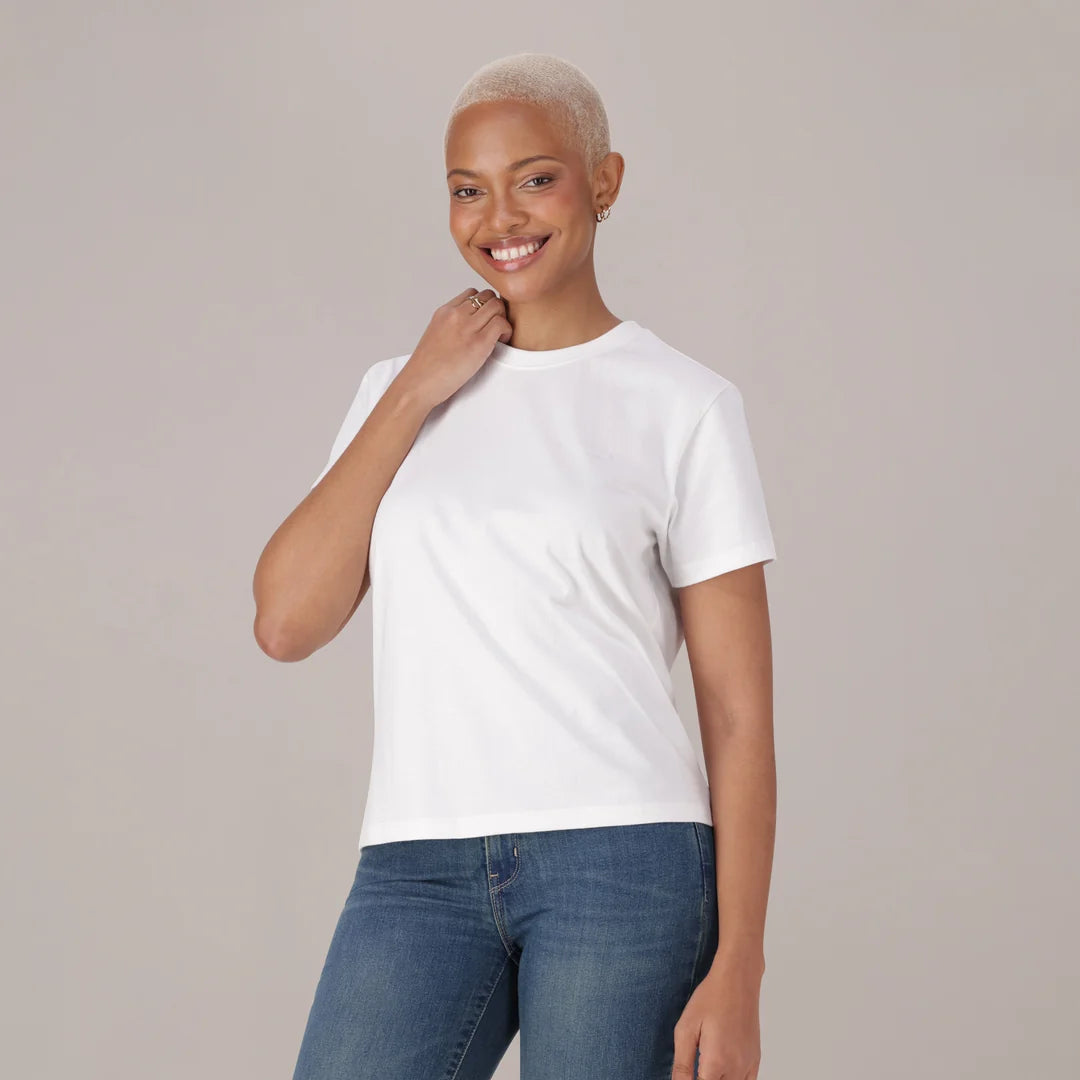 Favourite Cotton Tee in White