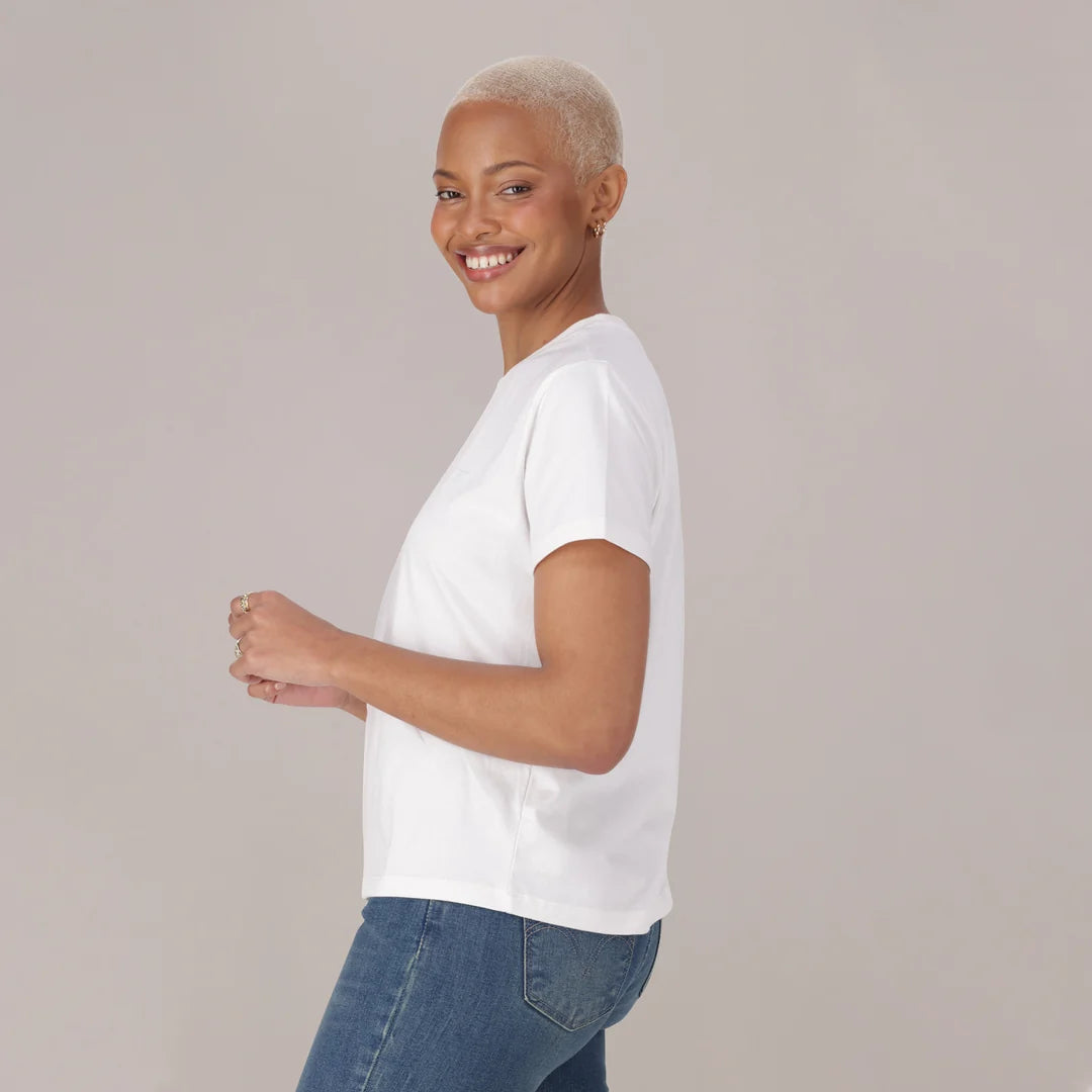Favourite Cotton Tee in White