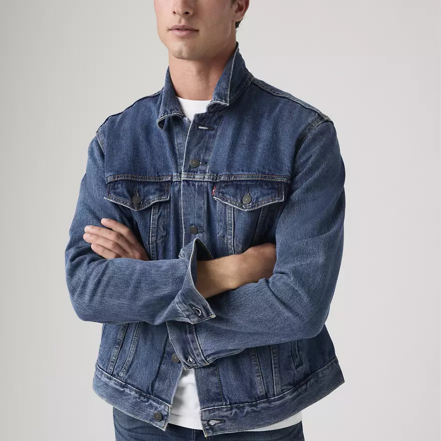 M Trucker Jacket in Medium Stonewash