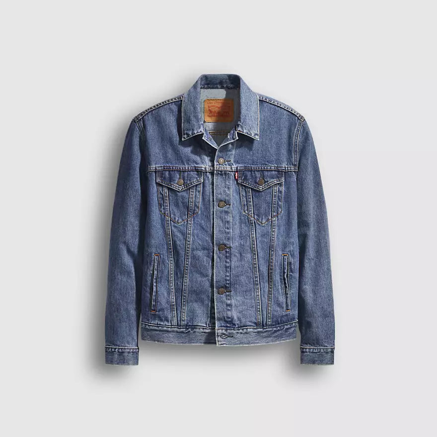 M Trucker Jacket in Medium Stonewash