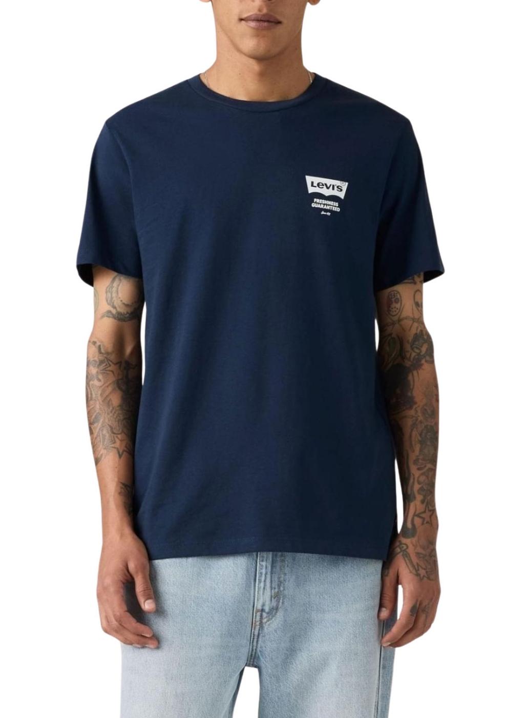 Levi's Pizza Tee in Dress Blues | Shop AP Jones Online Now