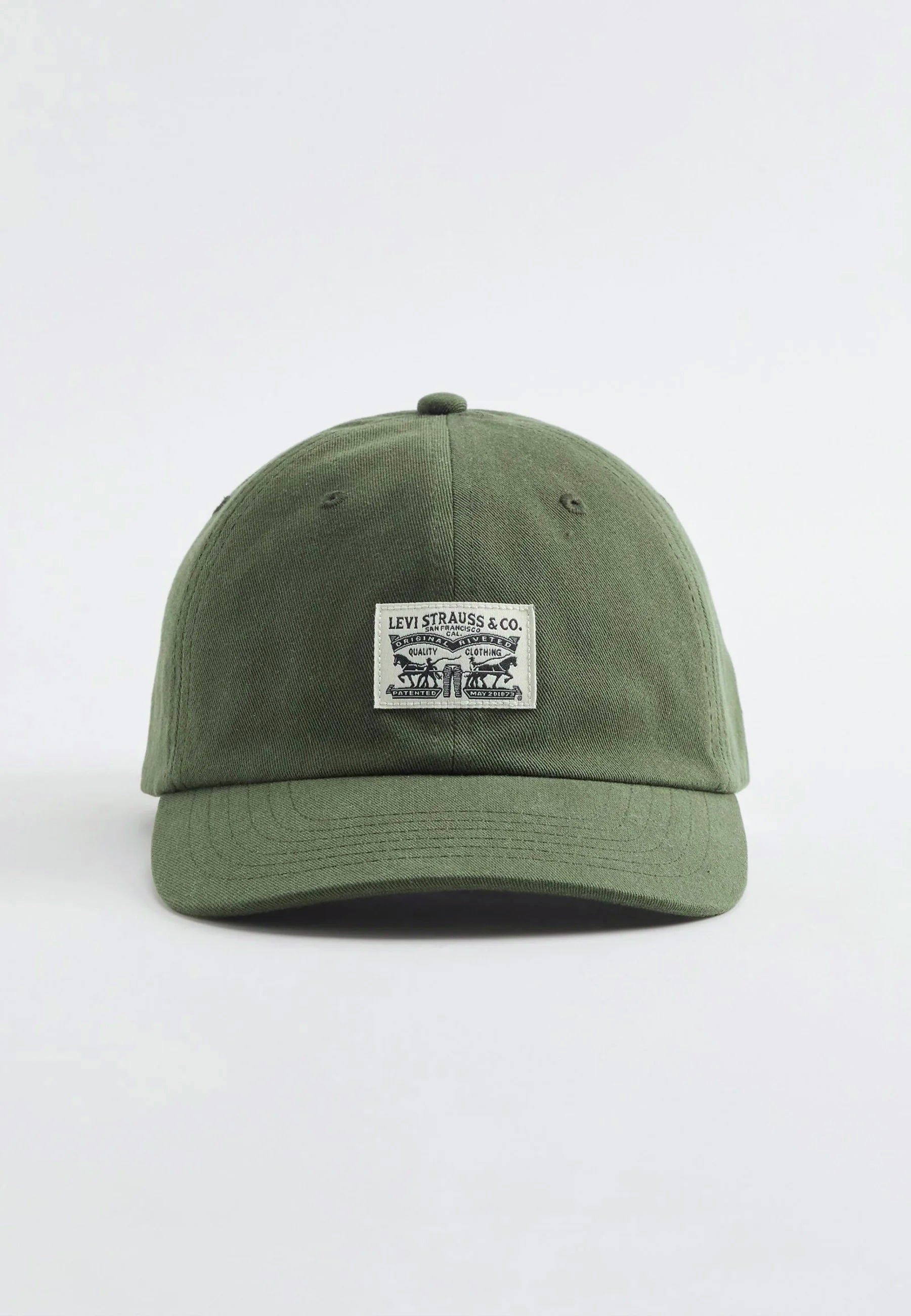 Relaxed Dad Heritage Cap in Dark Green