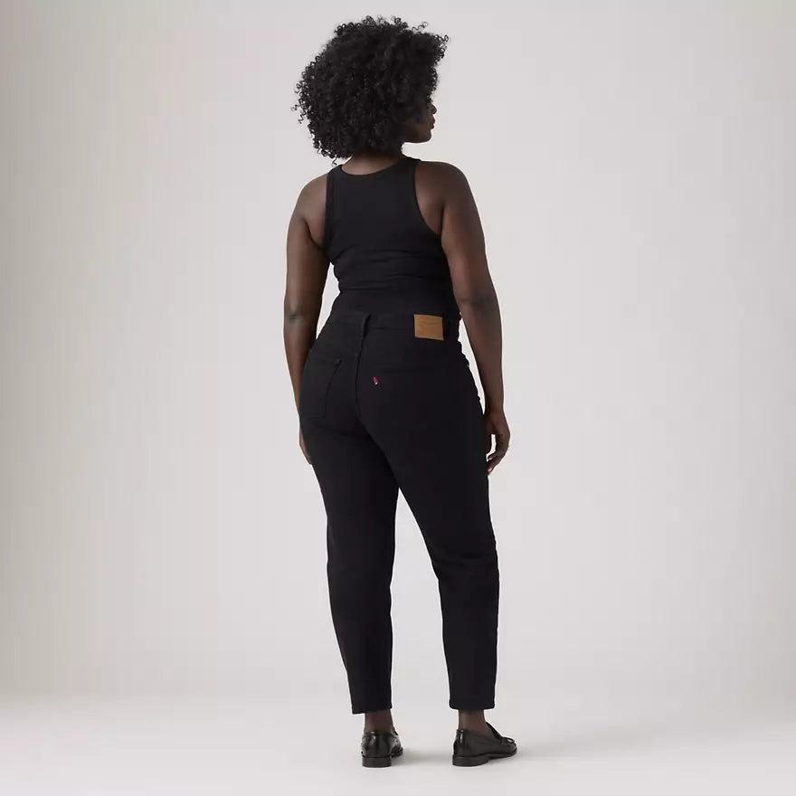 W 501 Crop Jean in Black Sprout