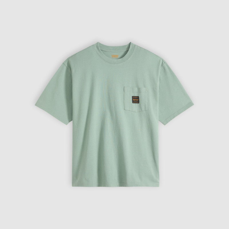 Workwear Pocket Tee in Chinois Green