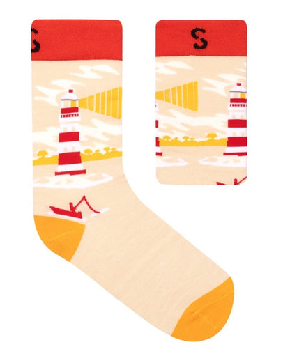 Bamboo Lighthouse Socks