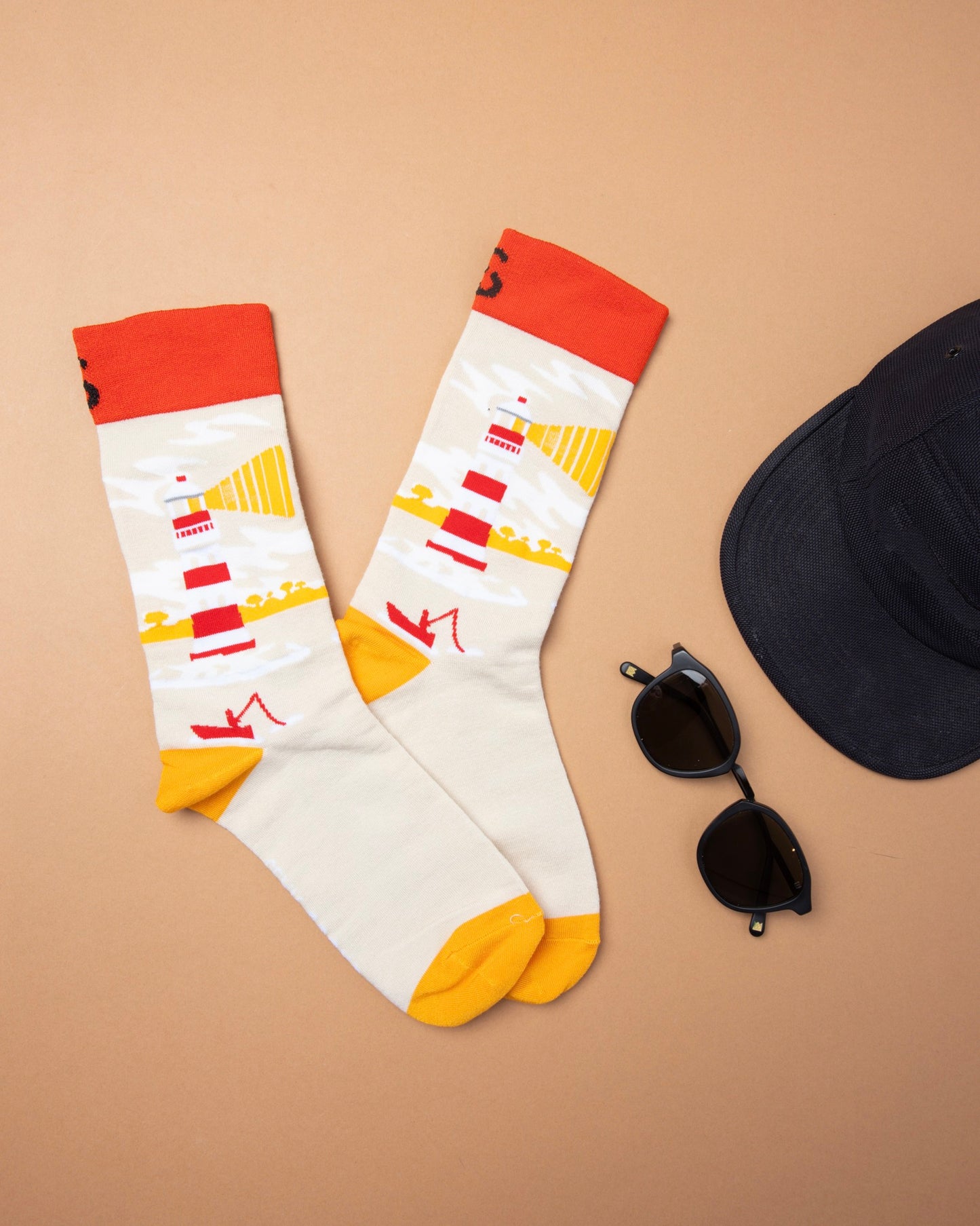 Bamboo Lighthouse Socks